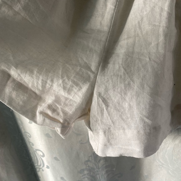 garage white extra small strapless romper 🤍 - Picture 3 of 7